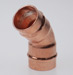 INTEGRAL SOLDER RING FITTINGS OBTUSE ELBOW
